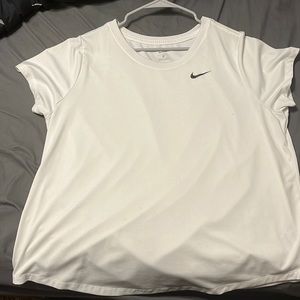 All white tee Used but in good condition.